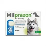 Milprazon Chien (12,5 Mg) | 4 Comprimés