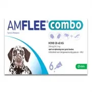 Amflee Combo Hond | 20-40 Kg | 6 Pipetten