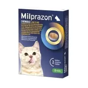 Milprazon Katze Kautabletten Klein (4 Mg) | 2 Tabletten