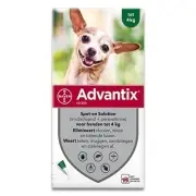 Advantix 40/200 | Hund < 4 Kg | 8 Pipetten