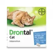 Drontal Katze | 2 Tabletten (mhd 02/25)