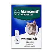 Mansonil All Worm Cat | 4 Tabletten