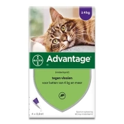 Advantage Katze 80 | 4-8 Kg | 4 Pipetten