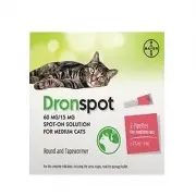 Dronspot Spot On Katze Medium | 2.5-5 Kg | 2 Pipetten