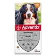 Advantix 600/3000 | Hond 40-60 Kg | 4 Pipetten