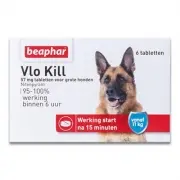 Beaphar Puces Kill+ | Chien >11 Kg | 6 Comprimés