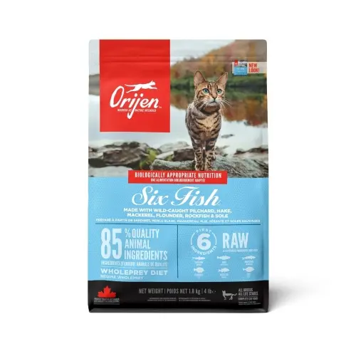 Orijen Six Fish Cat Whole Prey - 1.8 Kg