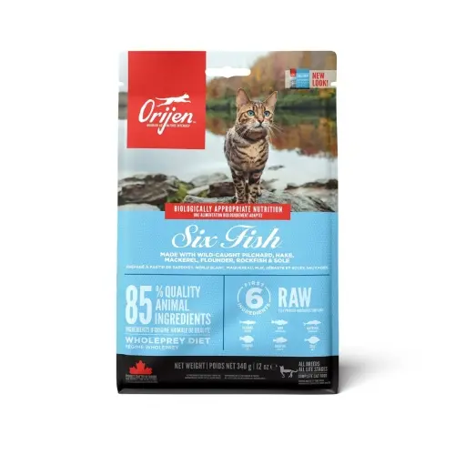 Orijen Six Fish Cat Whole Prey - 340 Gr