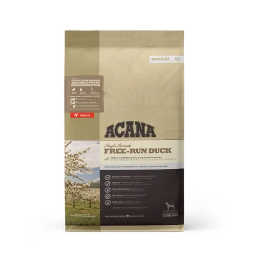 Acana Free-Run Duck Dog Singles - 11.4 Kg