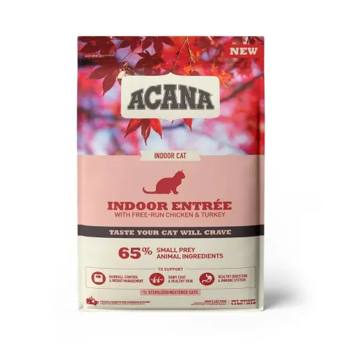 Acana Indoor Entree Cat - 4.5 Kg