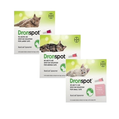 Verblinding Ongedaan maken wond Dronspot Spot-on Cat | Spot-on ontworming | Bestellen - Nu vanaf €15.05 |  Petcure.nl