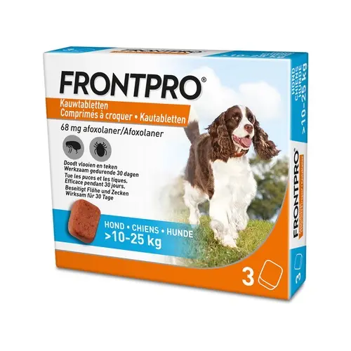 FrontPro Hond L - 10-25 Kg - 3 Tabletten