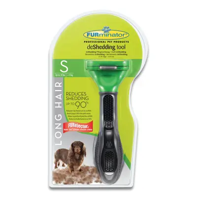 FURminator Hond DeShedding Tool - Long Hair Dog Small