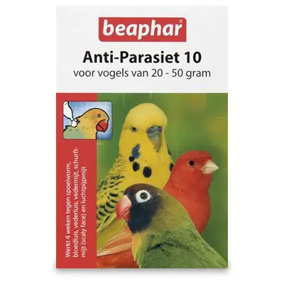 Beaphar Anti-Parasite Bird 10 - 20-50 Gr - 2 Pipetten