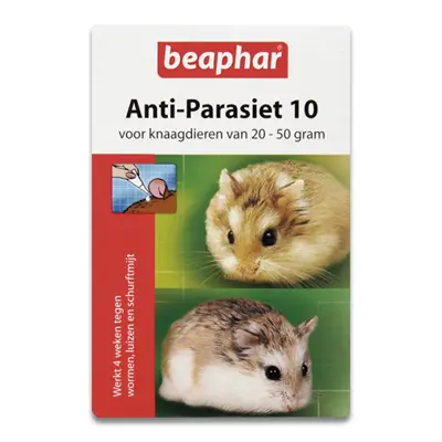 Beaphar Anti-Parasite Rabbit/Rodent 10 - 20-50 Gr - 2 Pipetten