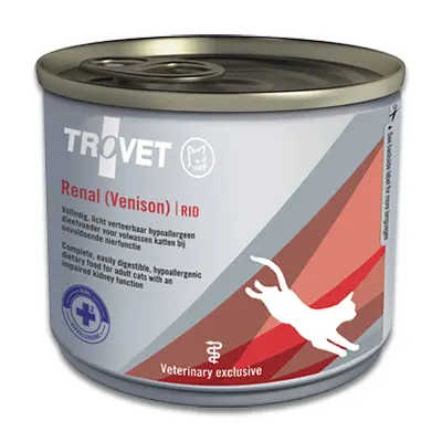 Trovet Renal & Oxalate Rid Kat - Venison - 6 x 200 Gr