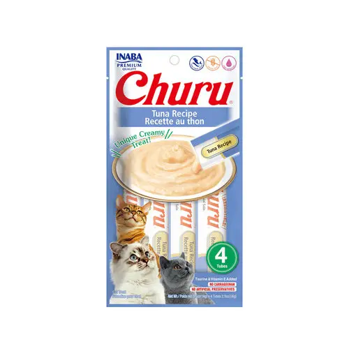 Inaba Churu Snack Cat - Tuna - 4 Stuks