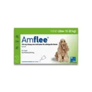 Amflee Spot On Hond - 10-20 Kg - 3 Pipetten