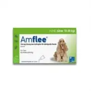 Amflee Spot On Chien - 10-20 Kg - 6 Pipettes | Petcure.fr