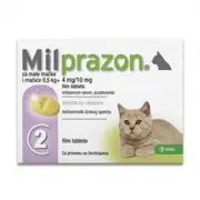 Milprazon Kat Klein (4 Mg) - 2 Tabletten