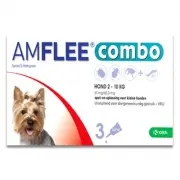 Amflee Combo Hond - 2-10 Kg - 3 Pipetten