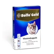 Bolfo Gold Chat 40 - < 4 Kg - 2 Pipettes | Petcure.fr