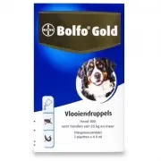 Bolfo Gold Dog 400 - 25-40 Kg - 2 Pipettes | Petcure.eu