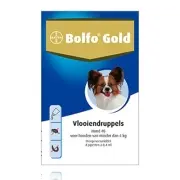 Bolfo Gold Dog 40 - < 4 Kg - 4 Pipettes | Petcure.eu