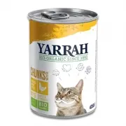 Yarrah Chunks In Sauce Chicken With Nettle & Tomato (Cat) - 12 x 405 Gr | Petcure.fr