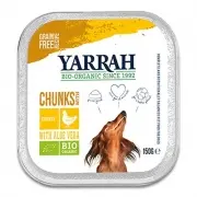 Yarrah Organic Chunks In Sauce Chicken With Aloe Vera (Dog) - 12 x 150 Gr