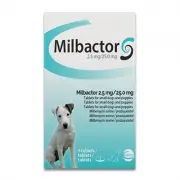 Milbactor Hond Klein - 4 Tabletten